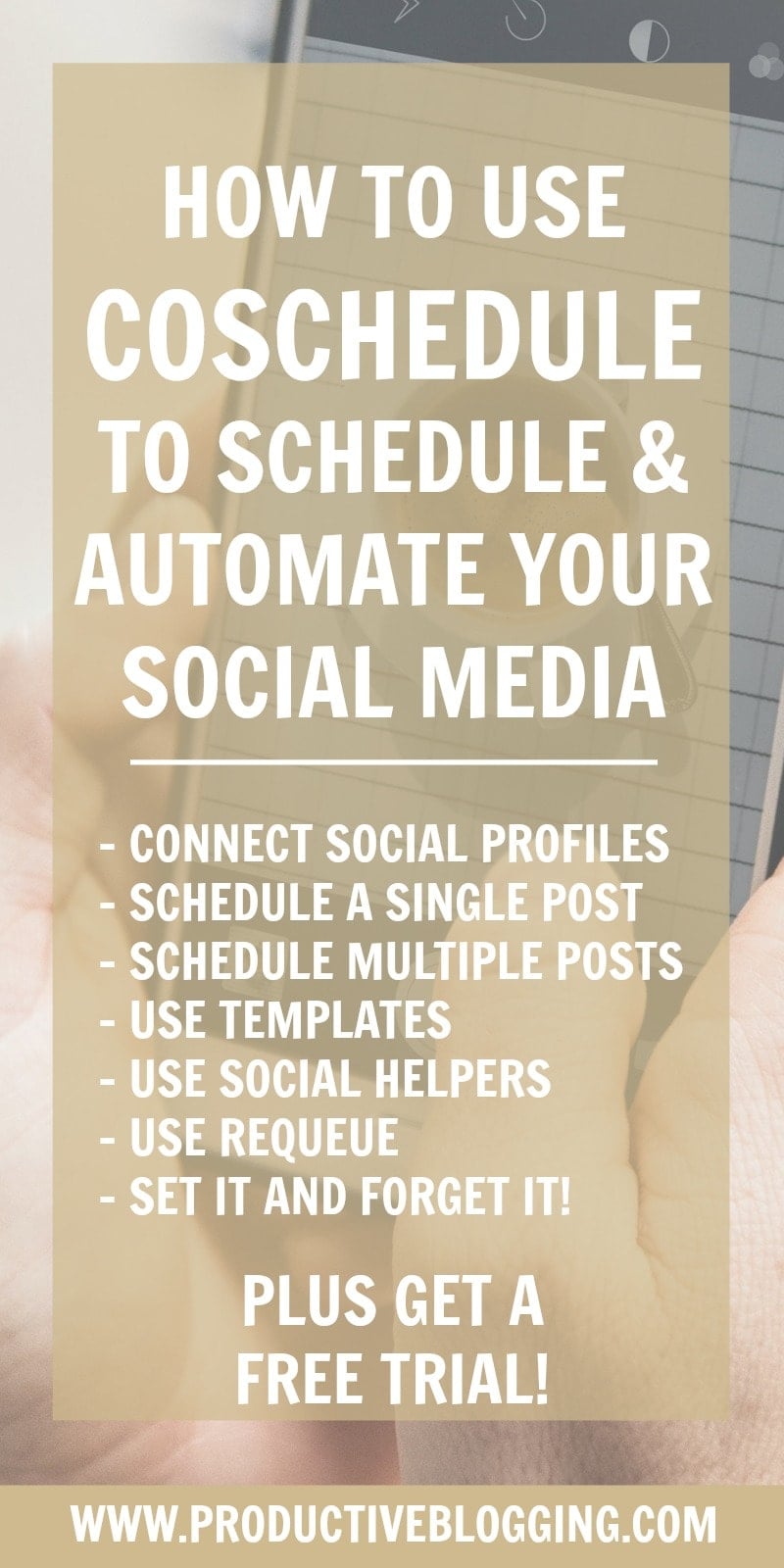 How to schedule and automate social media with CoSchedule