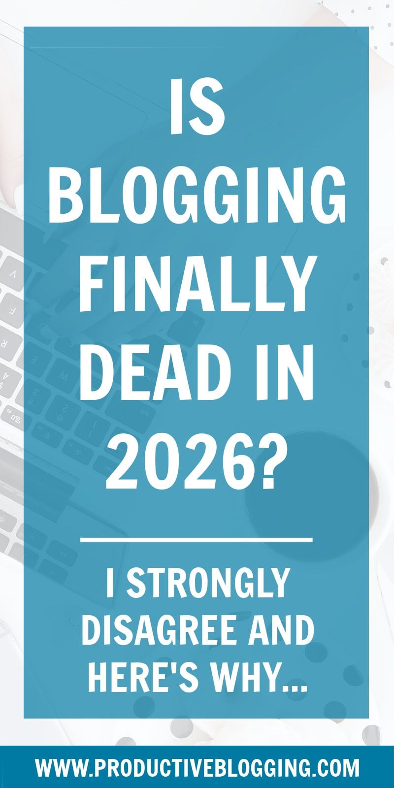 Is blogging FINALLY dead in 2026